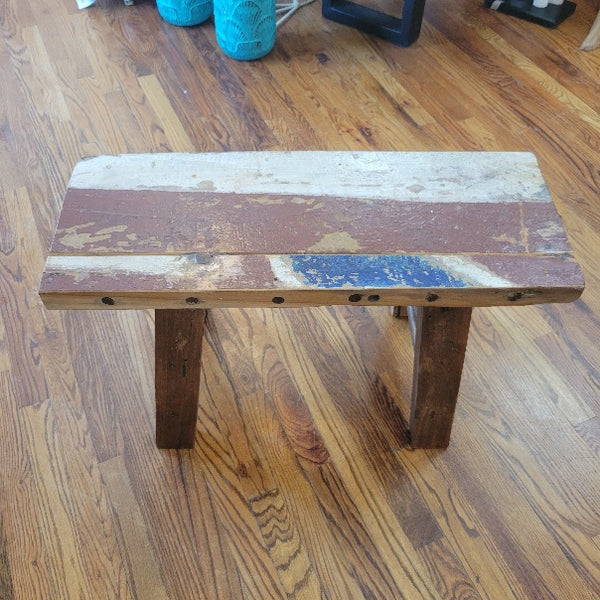 Bench Nautilus 30 Reclaimed Boatwood