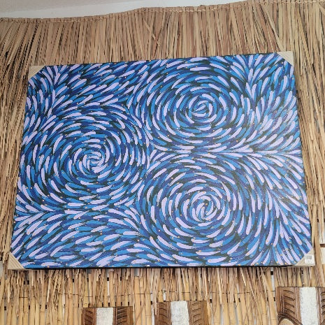 Fish Abstract Canvas Bali Studio Art