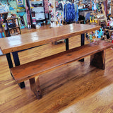 Dining Table Live-Edge Suar Wood
