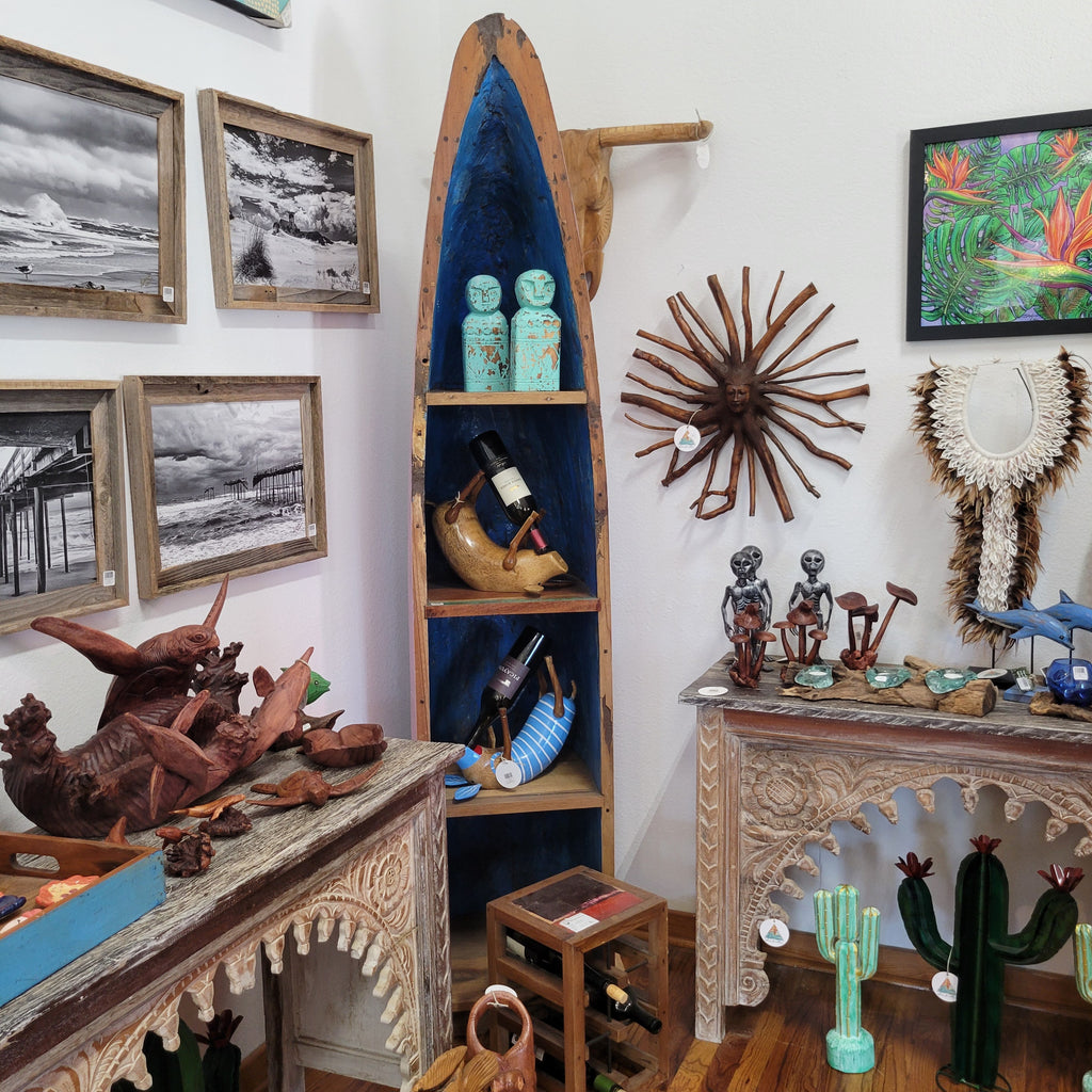 Bookshelf Reclaimed Boat
