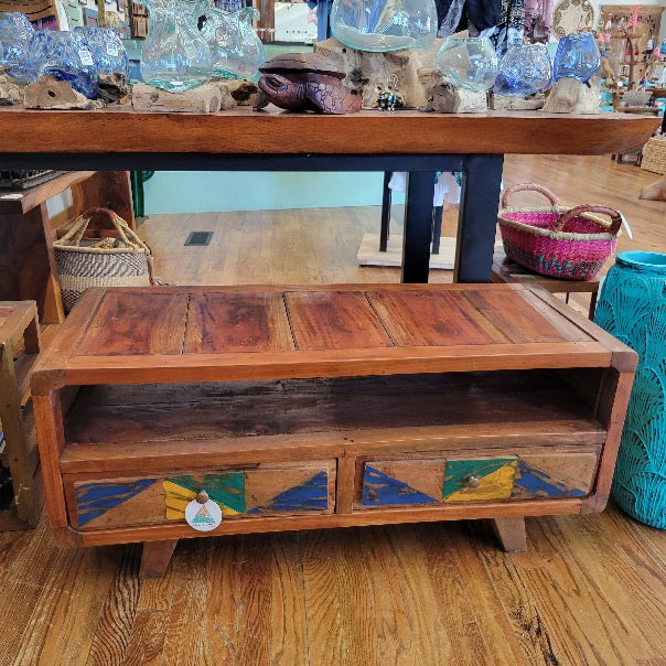 Console-TV Reclaimed Boatwood