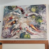 Koi Fish Canvas Bali Studio Art