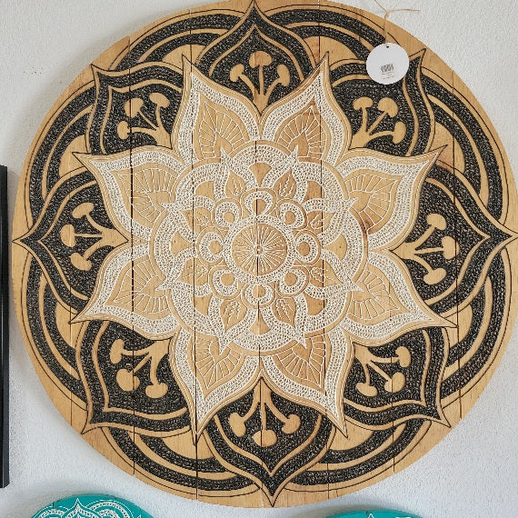 Mandala Wood Art