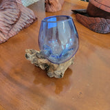 Molten Glass Blue Small size