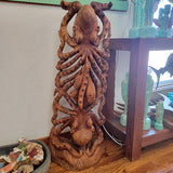 Octo-Reef Wood Carving