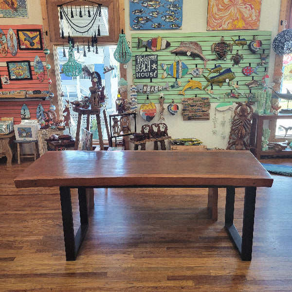 Dining Table Live-Edge Suar Wood