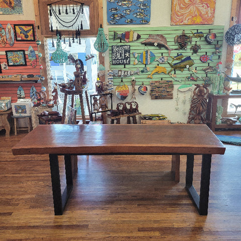 Dining Table Live-Edge Suar Wood