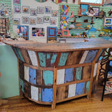 Bar U-Shape Reclaimed Boatwood