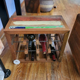 Wine Rack 12-er Reclaimed Boatwood