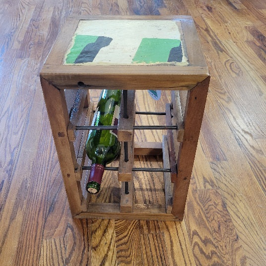 Wine Rack 6-er Reclaimed Boatwood