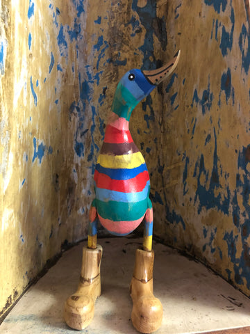 All the Colors! Rainbow Duck